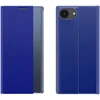 Hurtel New Sleep dėklas Apple iPhone 16e Flip dėklas su Stand – mėlynos spalvos