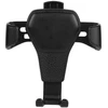 Hurtel Automobilinis laikiklis H01 gravitacinis ventiliacijos grotelėms, juodas
