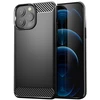 Hurtel Carbon Case TPU dėklas iPhone 13 Pro Max – juodas