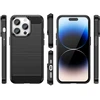 Hurtel Carbon dėklas iPhone 14 Pro – juodas TPU