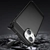 Hurtel Carbon Apple iPhone 14 Plus flexible gel back dėklas telefonui juodos spalvos