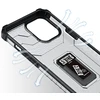 Hurtel Crystal Ring Case dėklas iPhone 13 Pro Max – mėlynas