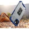 Dėklas Hurtel Crystal Ring Kickstand Tough Rugged Cover Apple iPhone 13 mini mėlynos spalvos