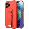 Hurtel Dėklas su virvele iPhone 12 Pro Max – raudonas