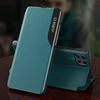 Hurtel Eco Leather View Case dėklas Galaxy A22 4G – raudonas