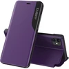 Hurtel Eco Leather View dėklas iPhone 13 Pro – violetinis
