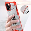Hurtel Hibridinis dėklas su žiedu iPhone 13 Pro – raudonas