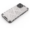 Hurtel Honeycomb Apple iPhone 14 Plus armored hybrid dėklas telefonui juodos spalvos