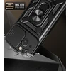 Hurtel Hybrid Armor CamShield dėklas iPhone 15 Plus – juodas