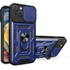 Hurtel Hybrid Armor Camshield dėklas iPhone 14 Plus – mėlynas