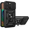 Hurtel Hybrid Armor Camshield dėklas iPhone 14 Pro Max – juodas