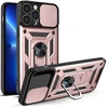 Hurtel Hybrid Armor Camshield dėklas iPhone 13 Pro – rožinis