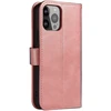 Hurtel Magnet Case dėklas iPhone 15 Pro – rožinis su pinigine