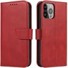 Hurtel Magnet Case dėklas-piniginė iPhone 15 Pro Max – raudonas