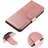 Hurtel Magnet Case dėklas-piniginė su stovu iPhone 15 Pro Max – rožinis