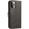 Hurtel Magnet Case dėklas su pinigine iPhone 15 Pro – juodas