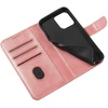 Hurtel Magnet Case knyginis dėklas iPhone 13 Pro – rožinis