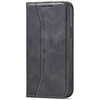 Hurtel Magnet Fancy dėklas iPhone 13 Pro Max – juodas, piniginė