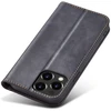 Hurtel Magnet Fancy dėklas iPhone 13 Pro Max – juodas, piniginė