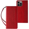 Hurtel Magnet Strap dėklas iPhone 14 Pro – raudonas, piniginė