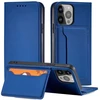 Hurtel Magnetinis dėklas su kortelių skyriumi Galaxy S23+ – mėlynas