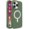 Hurtel Magnetic Color Matte Apple iPhone 15 Plus - dėklas telefonui žalios spalvos