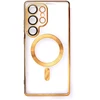 Hurtel Electroplated dėklas su MagSafe galvanized skirtas iPhone 16e – auksinis