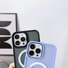 Hurtel MagSafe magnetinis matinis dėklas iPhone 15 Pro Max – rožinis