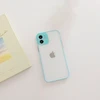 Hurtel Milky Case silikoninis pusiau skaidrus dėklas Galaxy S21+ – mėlynas