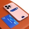 Hurtel Odinės imitacijos dėklas Galaxy S23+ su stovu – rožinis