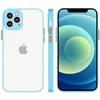 Hurtel Pusiau skaidrus silikoninis dėklas Galaxy A72 4G – mėlynas