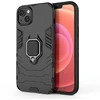 Hurtel Ring Armor dėklas telefonui Apple iPhone 14 Plus armored magnetic holder ring juodos spalvos