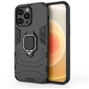 Hurtel Ring Armor magnetinis dėklas iPhone 14 Pro Max – juodas