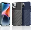 Hurtel Šarvuotas TPU dėklas iPhone 15 Plus „Thunder Case“ – juodas