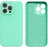 Hurtel Silikoninis dėklas iPhone 14 Plus – mėtinis žalias