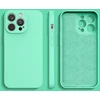 Hurtel Silikoninis dėklas iPhone 14 Plus – mėtinis žalias
