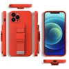 Hurtel Silikoninis dėklas su virvele iPhone 12 mini – tamsiai mėlynas