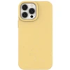 Hurtel Silikoninis Eco Case dėklas iPhone 14 Plus – geltonas