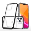 Hurtel Skaidrus 3in1 dėklas iPhone 13 Pro Max – juodas rėmelis