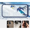 Hurtel Skaidrus 3in1 dėklas iPhone 13 Pro Max – mėlynas