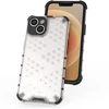 Hurtel Skaidrus hibridinis dėklas iPhone 14 „Honeycomb“