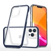 Hurtel Skaidrus sustiprintas dėklas iPhone 14 Pro Max – mėlynas