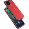 Hurtel Skaidrus TPU dėklas iPhone 13 mini – tamsiai mėlynas rėmelis