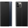 Hurtel Sleep Case atverčiamas dėklas iPhone 13 Pro Max – juodas