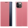 Hurtel Sleep Case dėklas iPhone 13 Pro Max – rožinis, su langeliu