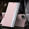 Hurtel Sleep dėklas Pro skirtas Apple iPhone 16e su flap and stand – rožinės spalvos