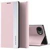 Hurtel Sleep dėklas Pro skirtas Apple iPhone 16e su flap and stand – rožinės spalvos