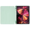 Hurtel Stand Planšetė Case Smart Cover dėklas, skirtas iPad Pro 12.9 '' 2021/2020 su stovo funkcija žalias
