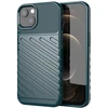 Hurtel Thunder Flexible Tough Rugged TPU iPhone 13 mini dėklas telefonui žalios spalvos