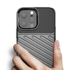 Hurtel Thunder Case TPU dėklas iPhone 13 Pro Max – juodas